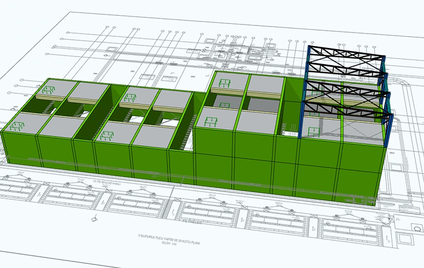 Importación desde archivos DXF 2D: plano de referencia externo