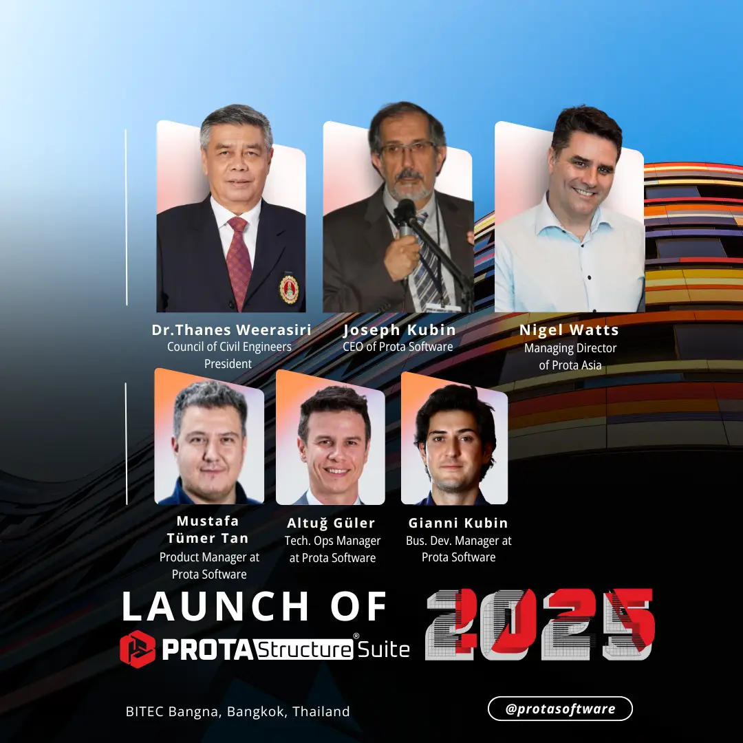 Evento de Lanzamiento de ProtaStructure 2025 en Bangkok: un evento imprescindible para ingenieros estructurales