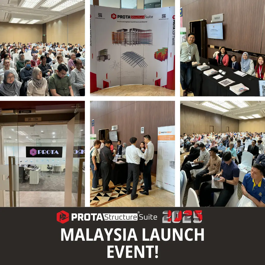 ¡Gracias por asistir al seminario de ProtaStructure 2025 en Malasia!