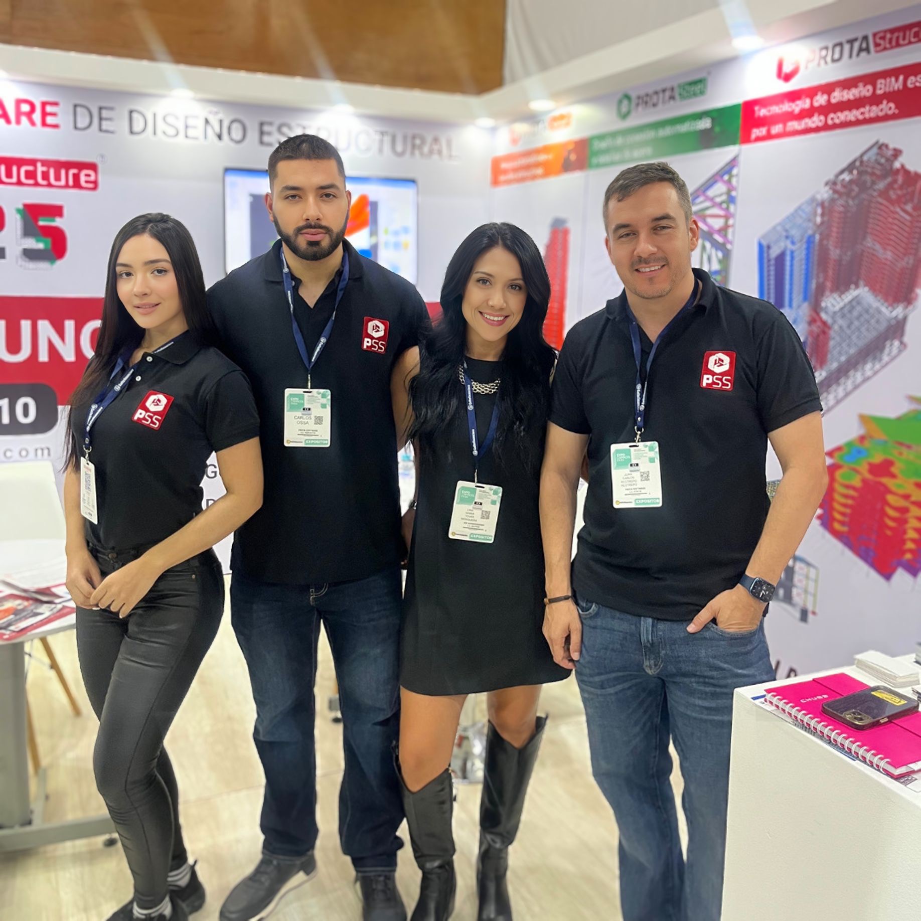 Equipo de Prota Software Latinoamérica ExpoCAMACOL 2024