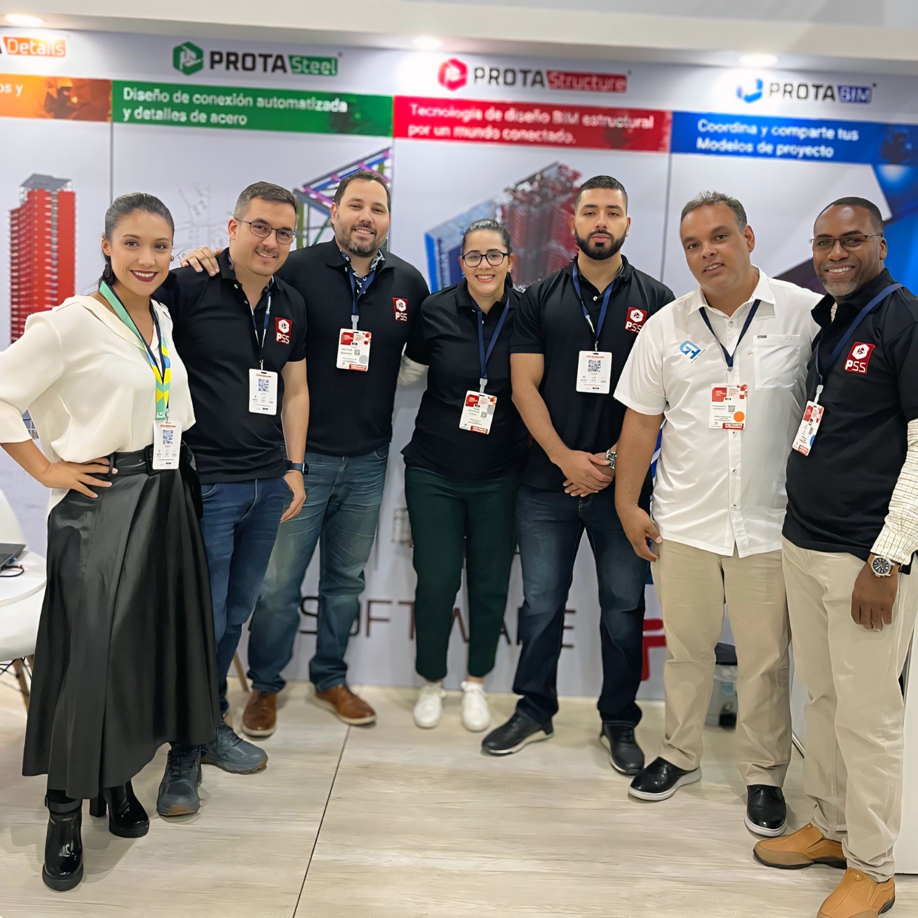Equipo de Prota Software Latinoamérica ExpoCAMACOL 2024