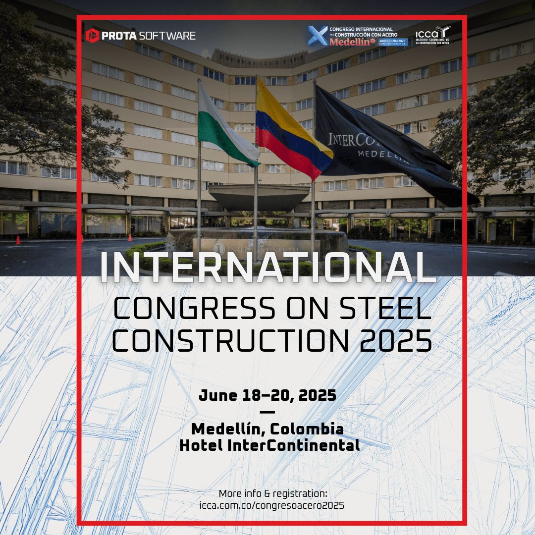 Reflector de eventos: Congreso Internacional de Construcción en Acero en Colombia