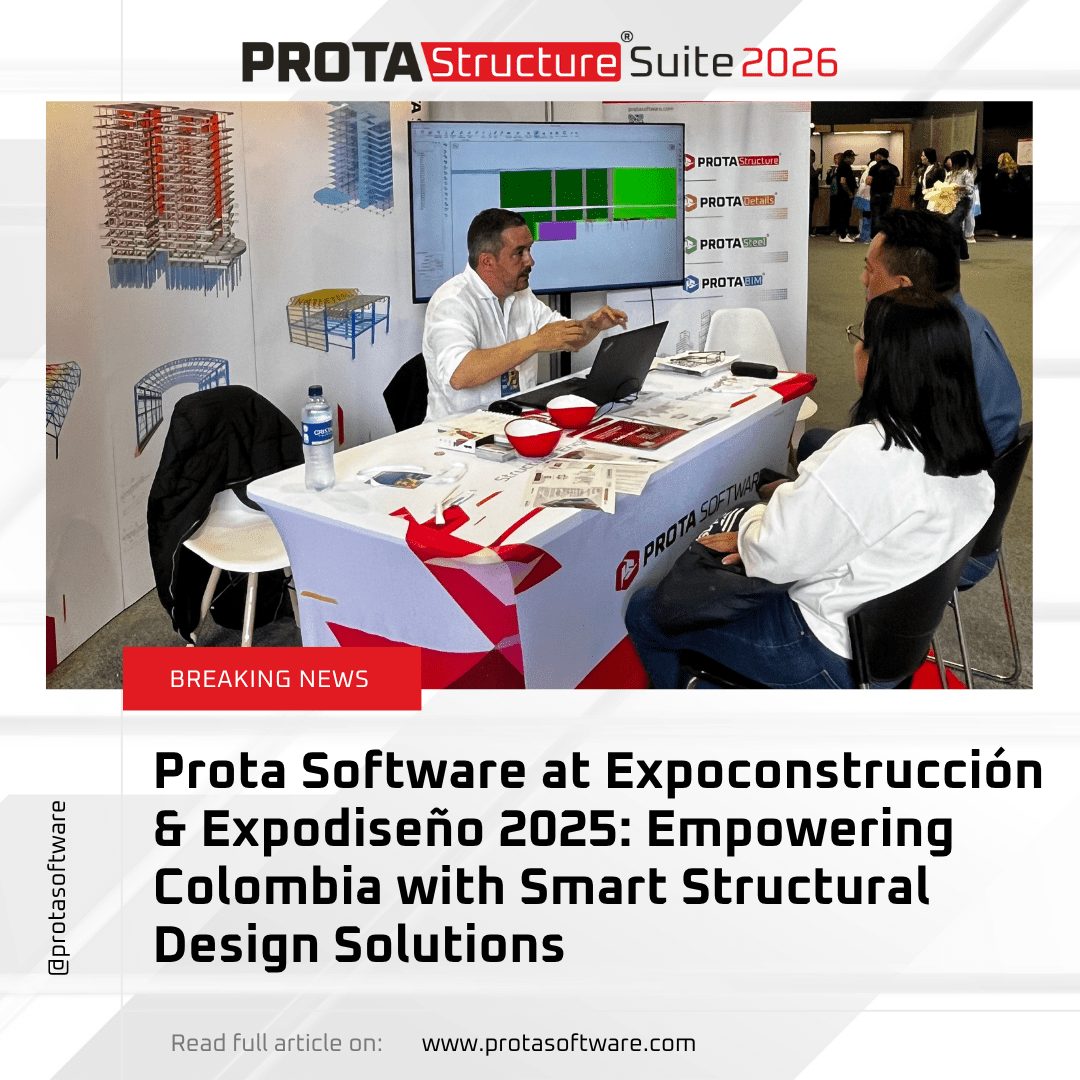 Prota Software en Expoconstrucción & Expodiseño 2025: Impulsando a Colombia con Soluciones Inteligentes de Diseño Estructural