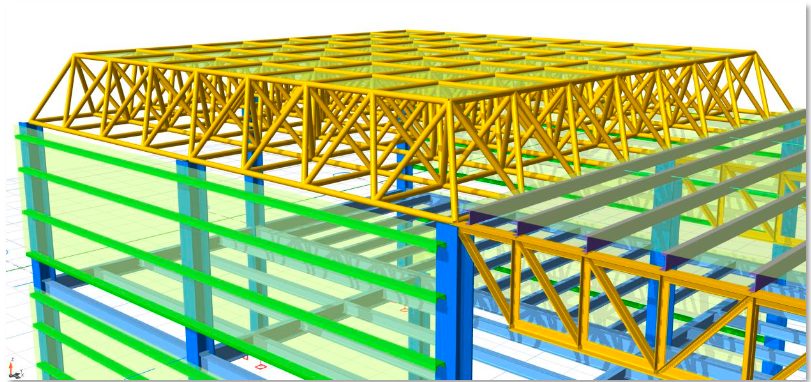 Diseño de celosías espaciales con ProtaStructure