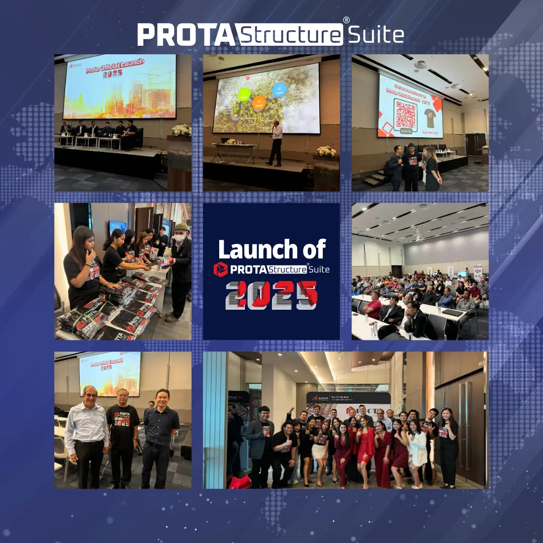 Lanzamiento de ProtaStructure 2025 en Bangkok