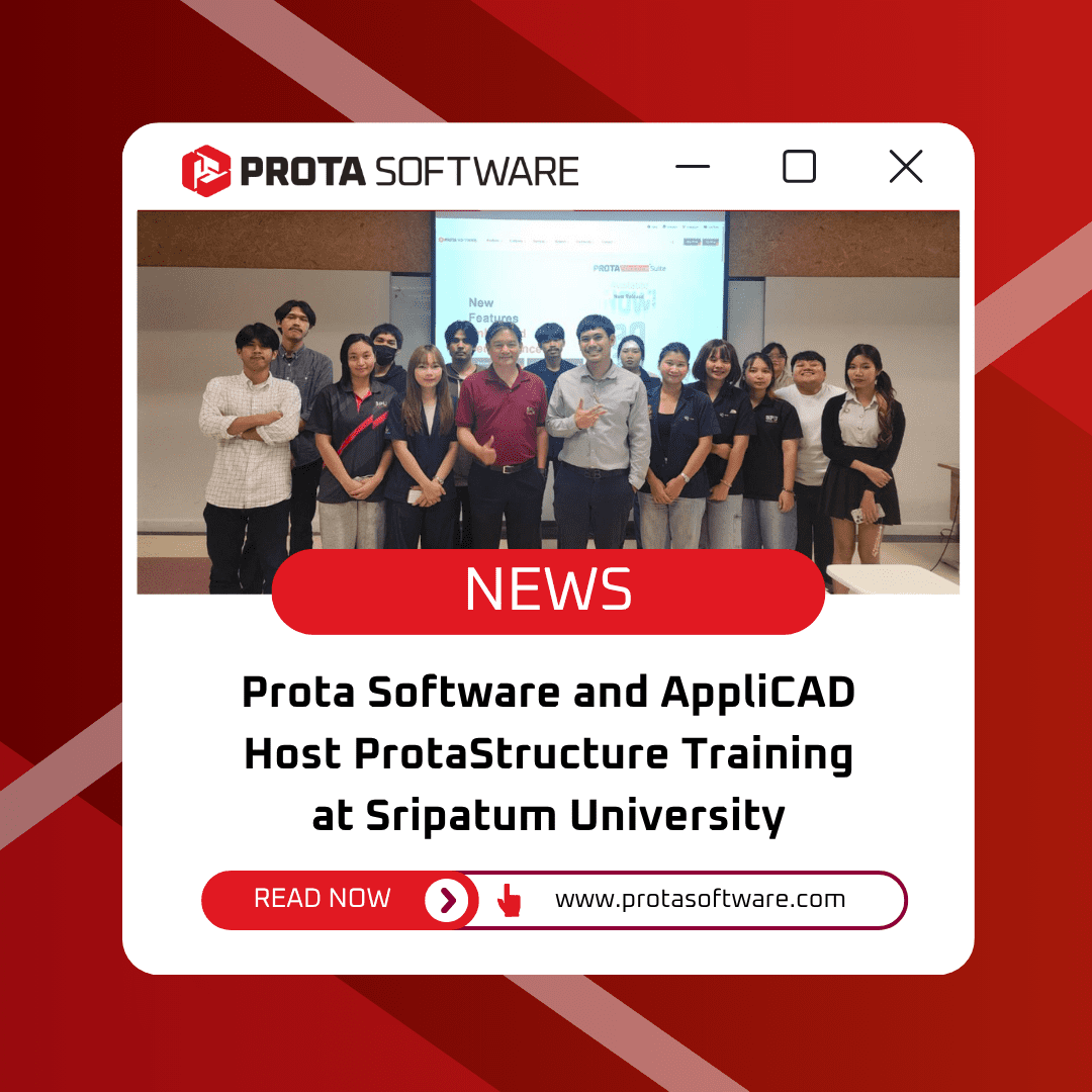Capacitación en ProtaStructure en la Universidad Sripatum | Empoderando a los futuros ingenieros en Tailandia