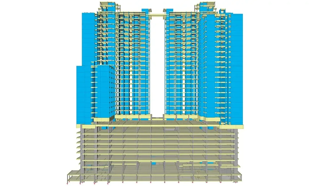 Edificio comercial en altura
