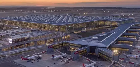 El edificio terminal del Nuevo Aeropuerto de Estambul, diseñado con ProtaStructure