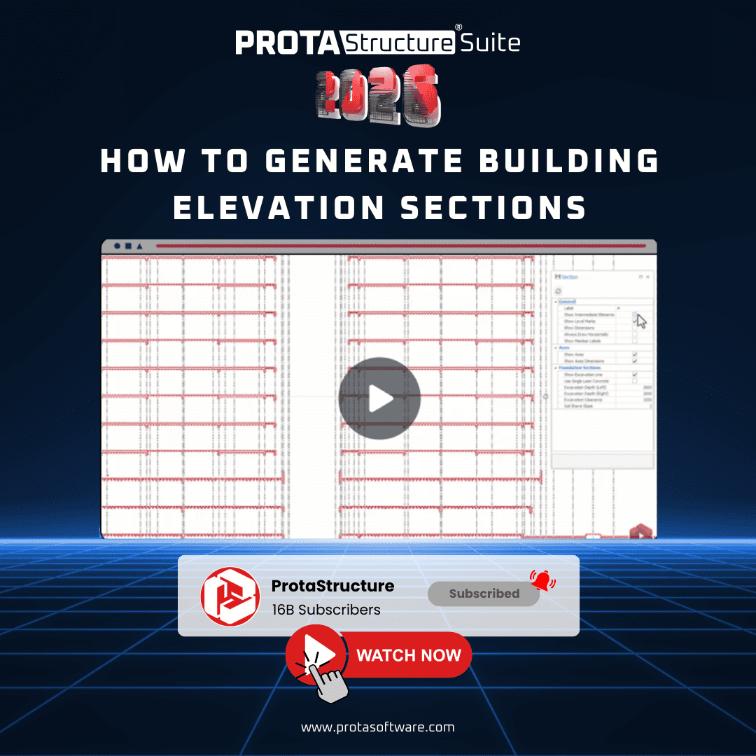 Les coupes de bâtiment dans ProtaStructure Suite : guide vidéo pas à pas