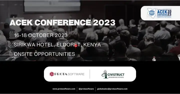 Prota Software au séminaire ACEK 2023 au Kenya : faire progresser l’expertise en ingénierie
