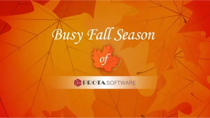 Un automne bien rempli chez Prota Software