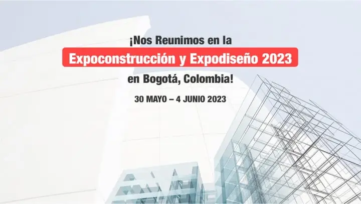 Rendez-vous au salon de la construction et du design à Bogotá !