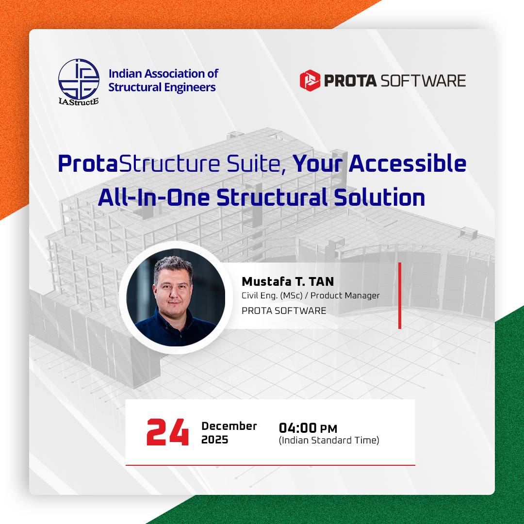 Webinaire ProtaStructure Inde : présentation Prota Software le 24 décembre 2025 à 16 h IST
