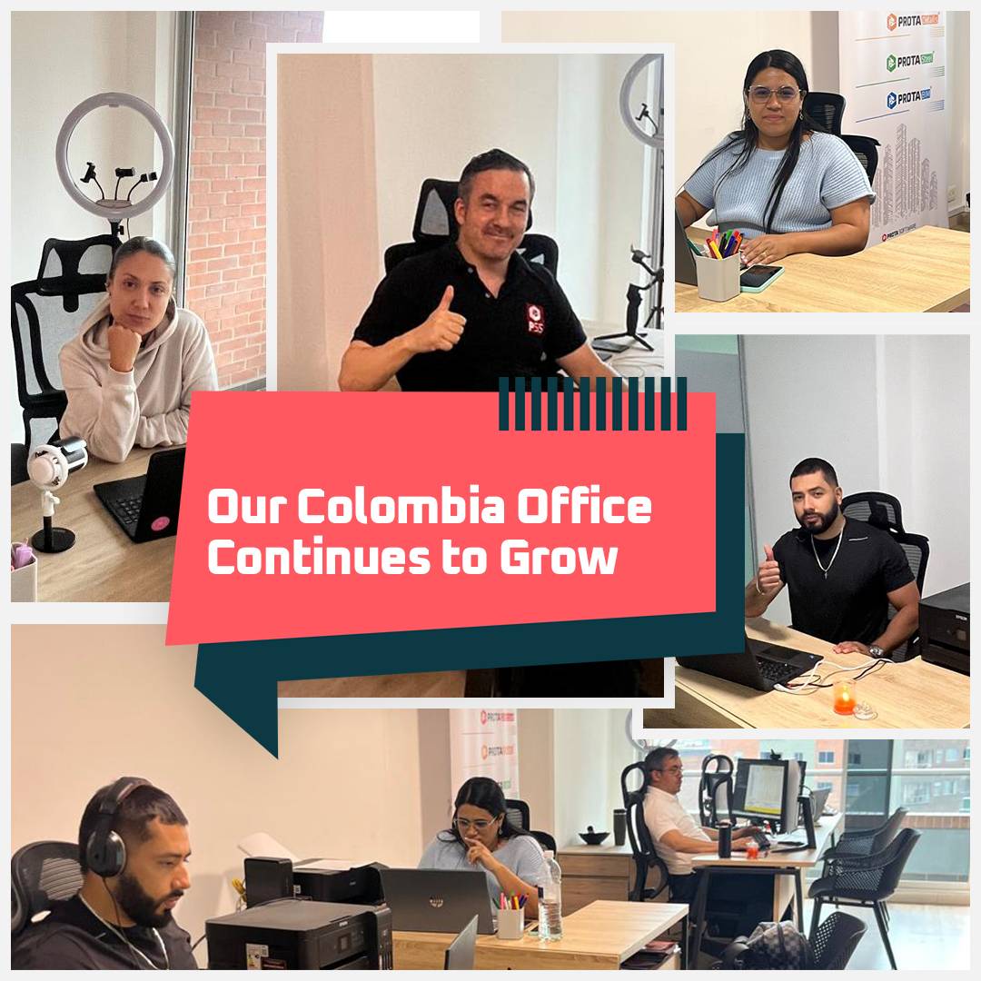 Prota Software étend sa présence mondiale avec un bureau en Colombie, à Medellín