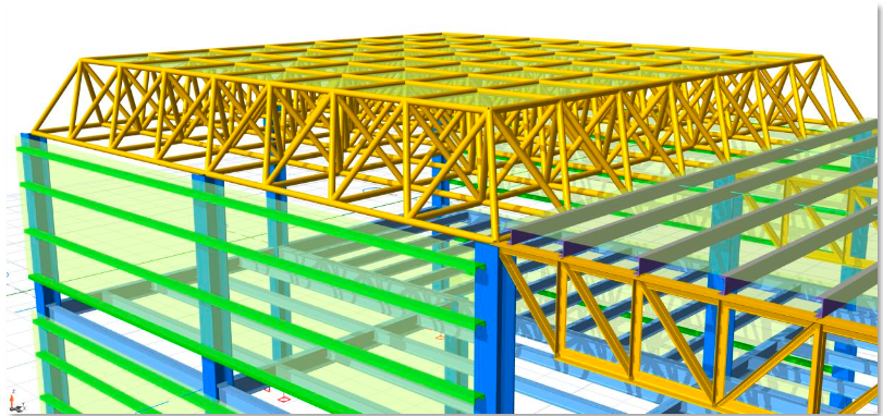 Designing Space Trusses with ProtaStructure