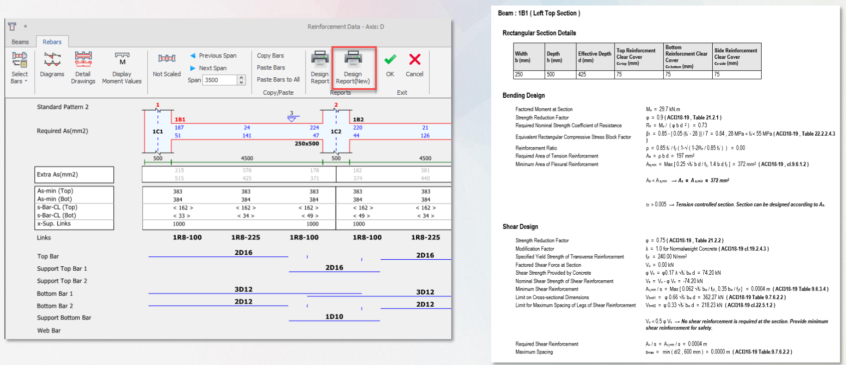 ProtaStructure 2025 - Step by Step Design Reports