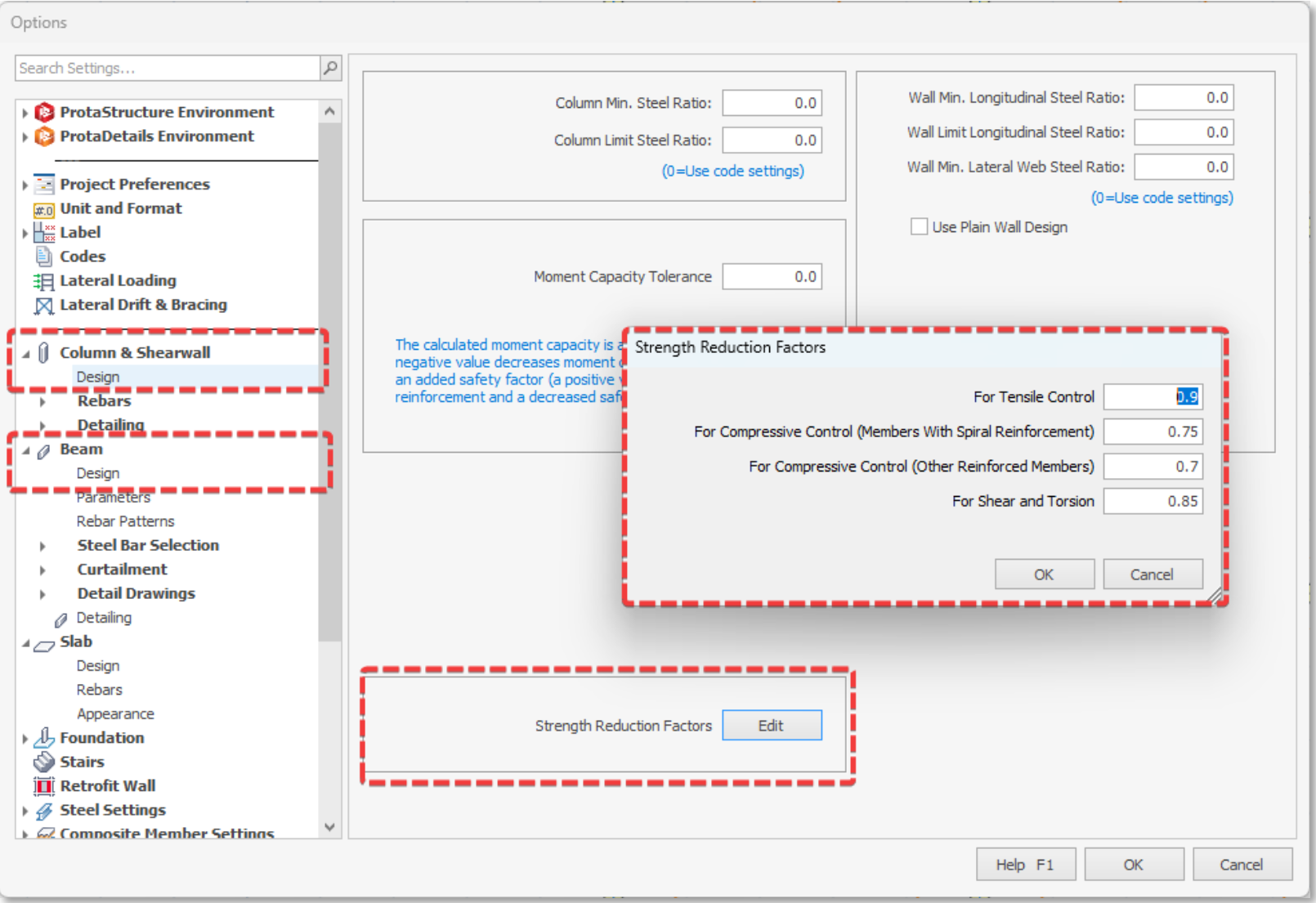 ProtaStructure 2025 Enhanced Codes & Standards