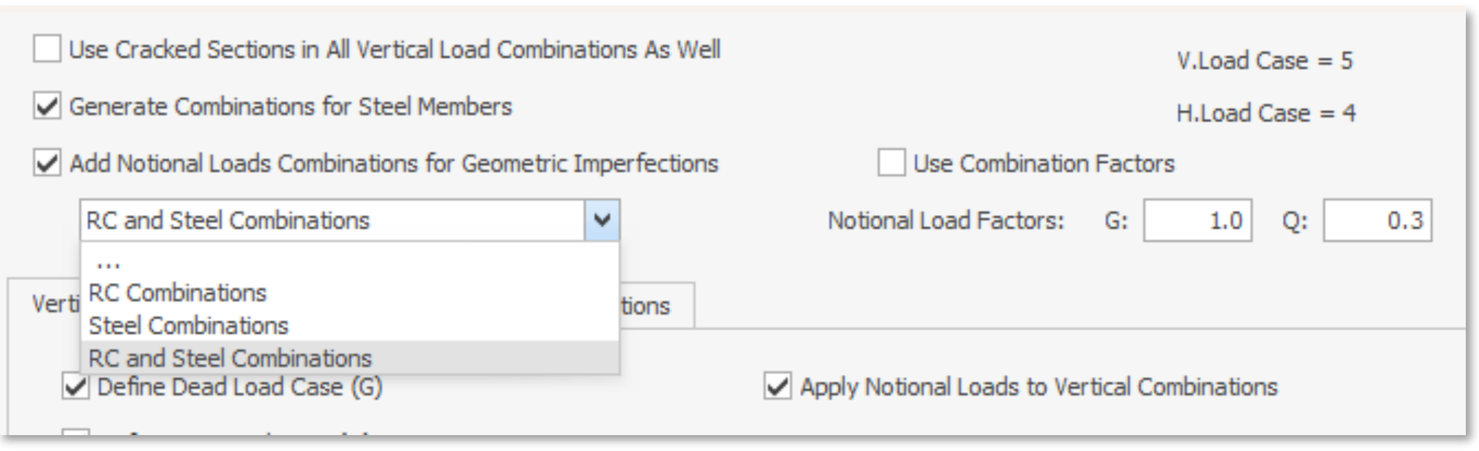 National Load Combinations