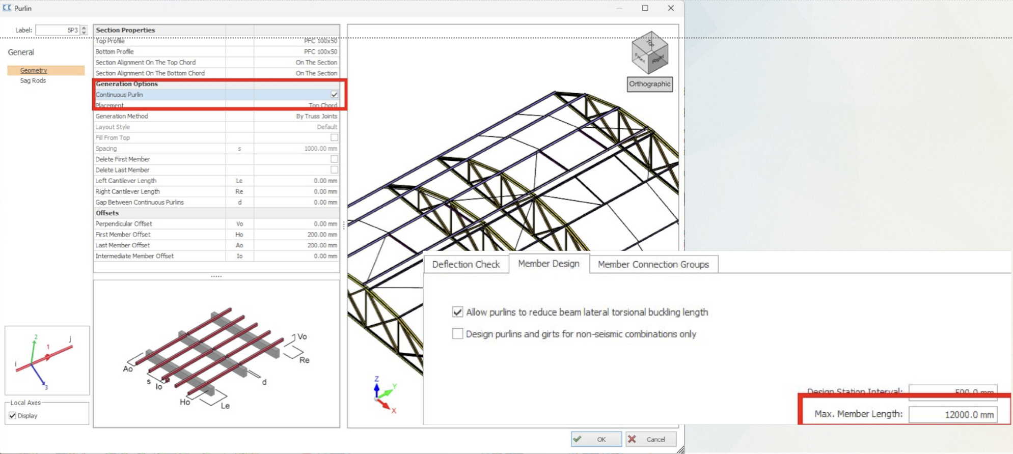 Non-Seismic Purlin/Girt Design: Targeted Structural Adjustments