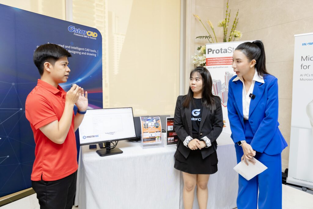 Prota Software GstarCAD 2025 highlighted Suite 2026 in Bangkok, where innovation is shaping the future of structural design.