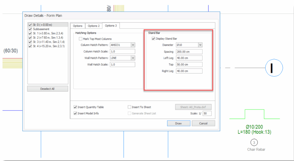 ProtaDetails Enhancements – Smarter Drawings and Reinforcement Settings