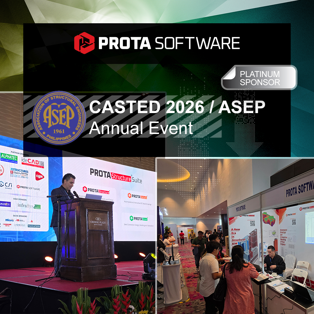 ProtaStructure CASTED 2026 ASEP Annual Event featuring Prota Software as platinum sponsor