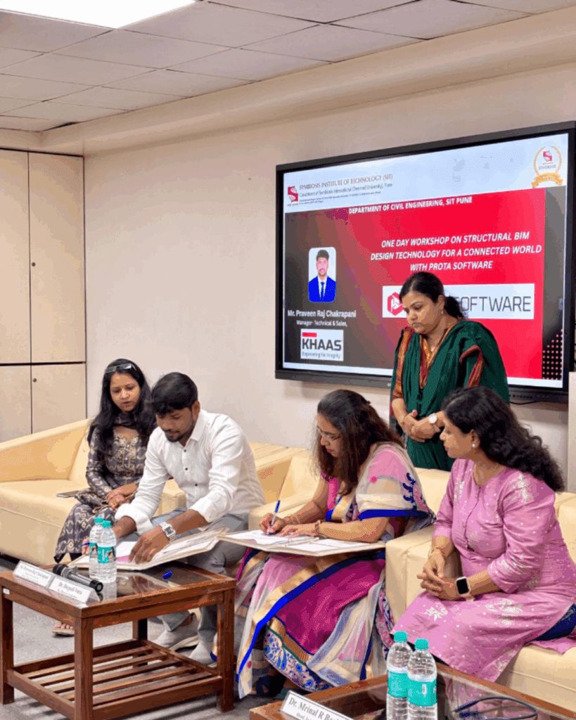 Prota Software et le Symbiosis Institute of Technology de Pune
